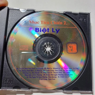 Nhac Tien Chien 2 - Biet Ly - Vu Khanh Khanh Ly Vietnamese Music CD  - Image 1 of 4