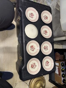 Paisley English Ironstone Franciscan Made In England Dessert Plates - Picture 1 of 3