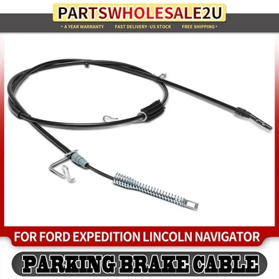 Cable de freno de estacionamiento trasero derecho para Ford Expedition 2003-2006 Lincoln Navigator Foto 1 de 4
