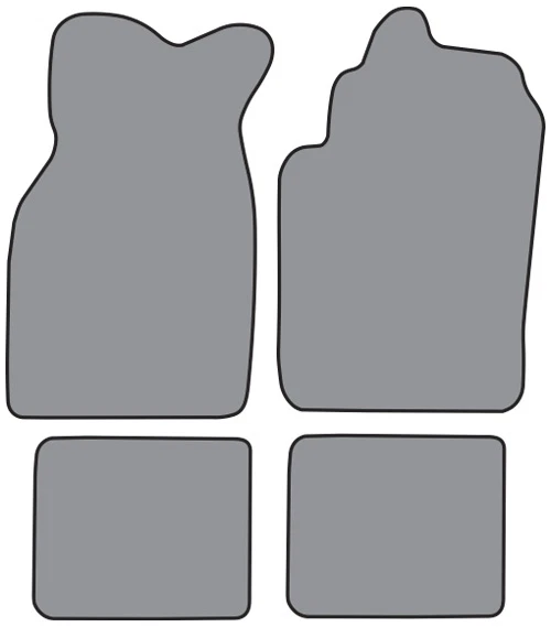 1984-1986 Chrysler Laser Cutpile Carpet Floor Mat 4pc Foto 1 de 1