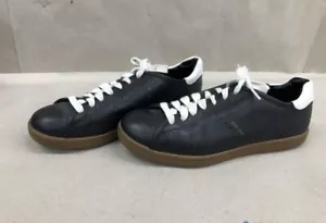 Coach Aurora Damen-Sneaker Größe 8,5 Schwarz Weiß Leder Mode Logo A9321 - Bild 1 von 7
