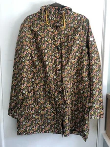 Orla Kiely X Regatta Green Multicolour Floral Raincoat Jacket UK Size 18 - Picture 1 of 9