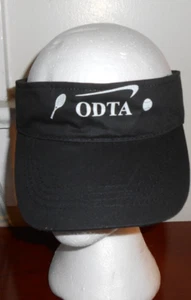 Hit Wear Visor Black Women's Tennis Adjustable Hat ODTA Oahu District Tennis - Picture 1 of 3