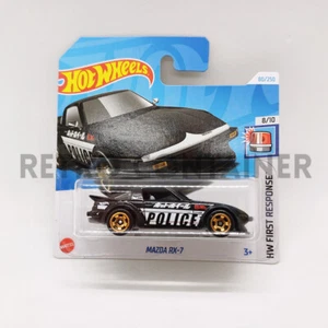 MATTEL HOT WHEELS - 2024 - Mazda RX-7 Police - MISB MOC NEW - Picture 1 of 1