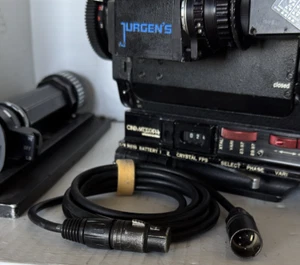 ARRI 35 III Carl Zeiss 50mm Lens Battery Cable  Cinematography Electronics Cryst - Picture 1 of 21