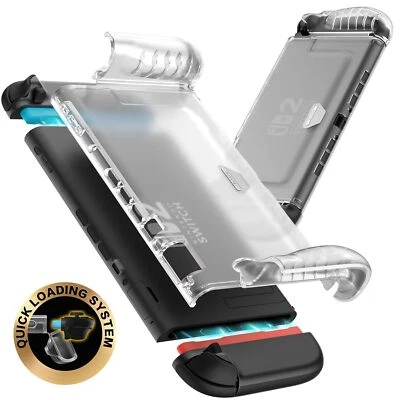 i-Blason for Nintendo Switch 2 Case, Durable Slim Clear with Dockable TPU Grip - Image 1 of 4