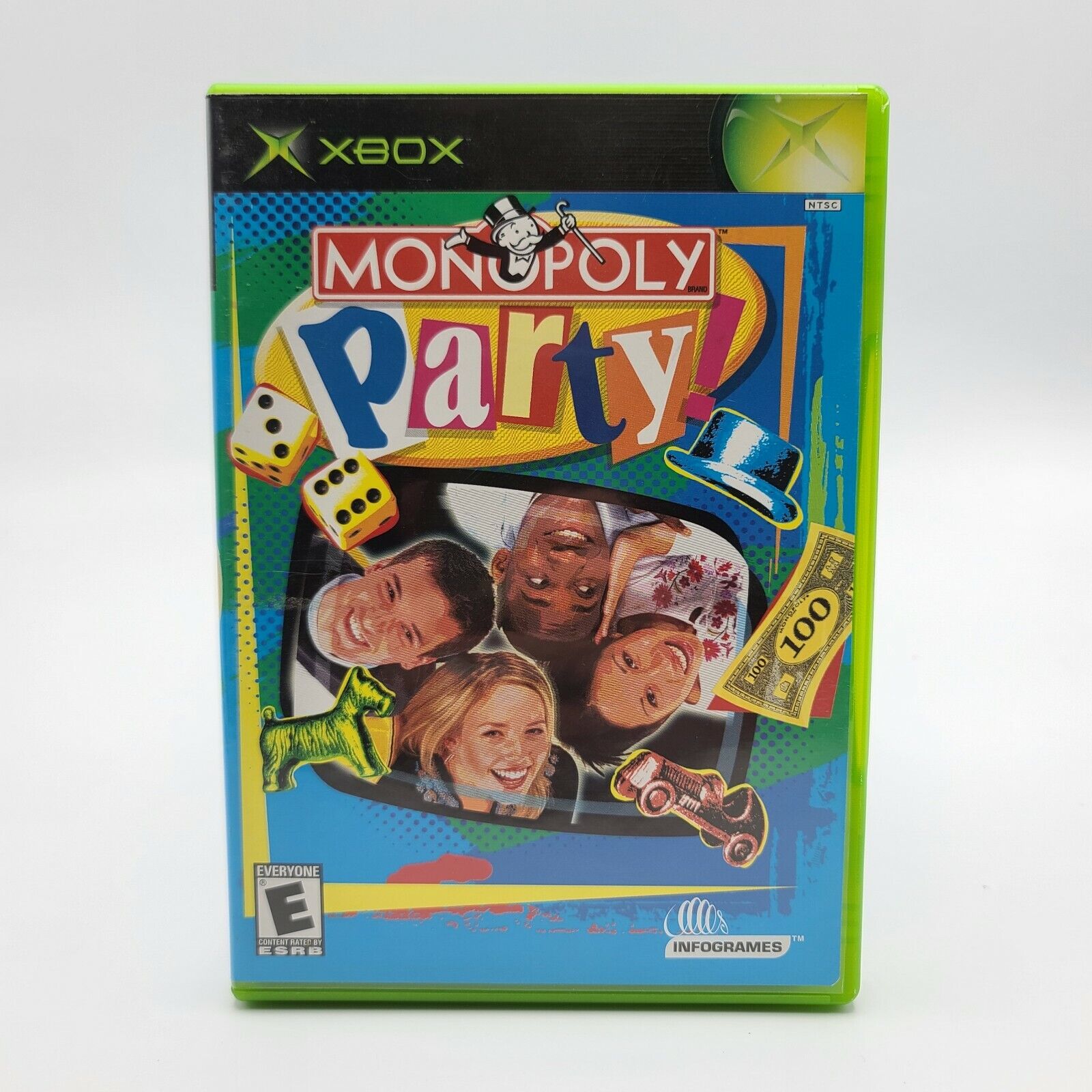 Monopoly Party (Microsoft Xbox, 2002) Complete CIB - Great Condition FREE SHIP