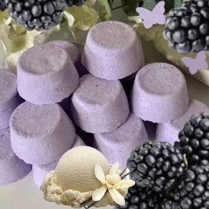 MINI Black Raspberry & Vanilla Aromatherapy Bath Bombs GREAT SIZE FOR KIDS - Picture 1 of 2