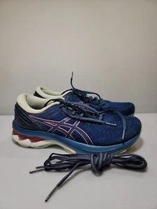 Asics Gel Kayano 27 Womens Size 8.5 US EU 40 Blue Running Shoes Sneakers - Picture 1 of 17