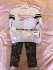 Reebok Junior Girls Two Piece Set Joggers and Top