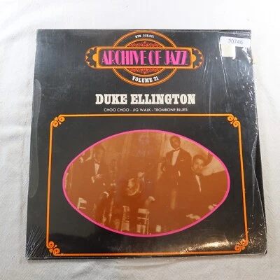 Duke Ellington Choo Choo Jig Walk Trombone Blues w/ Shrink LP Vinyl Record Albu - Image 1 of 4