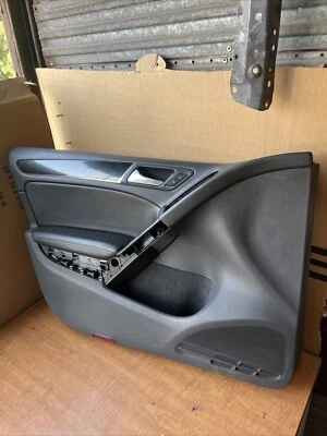 BMW 650I 2016-2019 panel de puerta del lado del conductor delantero izquierdo cubierta de moldura negro OEM Foto 1 de 4