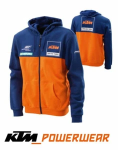 KTM  REPLICA TEAM ZIP HOODIE taille M POWERWEAR 3PW1554003 - Picture 1 of 1