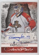2008-09 Upper Deck Artifacts Autofacts Tomas Vokoun #AF-TV Auto