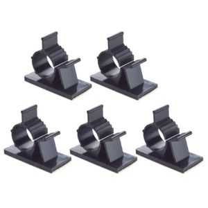 50 Pcs 50 Pcs Cable Clips Plastic Cord Wire Clamps Home Office - Photo 1/12