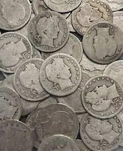 Barber Quarters - 90% Silver - Full Readable Dates - Choose How Many! - Picture 1 of 6