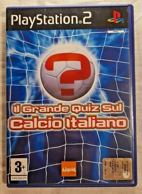 Gioco Sony PS 2 Playstation 2 IL GRANDE QUIZ SUL CALCIO ITALIANO Manuale Incluso - Immagine 1 di 3