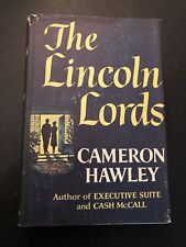 The Lincoln Lords by Cameron Hawley 1960 BC Hardcover 
