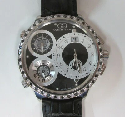 Reloj Pulsera Curtis & Co. Big World Time 4 Zona Horaria Foto 1 de 4