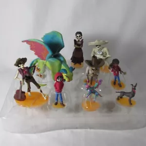 Figuras Disney Coco Héctor Miguel Imelda Julio Pepita Dante Chicharrón Ernesto - Imagen 1 de 5