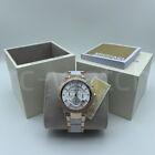 New Michael Kors Mk5774 Parker Chronograp Two Tone Stainless Steel Women's Watch