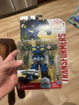 Year 2016 Transformers RID Combiner Force Warriors Class 5.5" Figure BLASTWAVE - Image 1 of 2