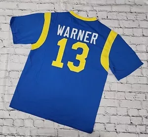 NEW KURT WARNER JERSEY SGA Cardinals Sradium 2015 St. Louis Rams XL V-Neck Shirt - Picture 1 of 7