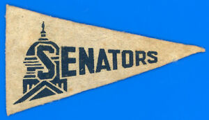 Vintage Antique 1936-1938 BF3 Washington Senators Baseball Mini Pennant *H137
