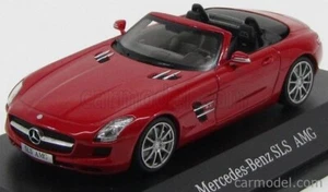 SCHUCO Mercedes SLS AMG Roadster Red Metallic 1:43 Dealer Edition*New! NICE!! - Picture 1 of 6