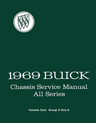 Buick 1969 chasis manual de servicio - todas las series Foto 1 de 4