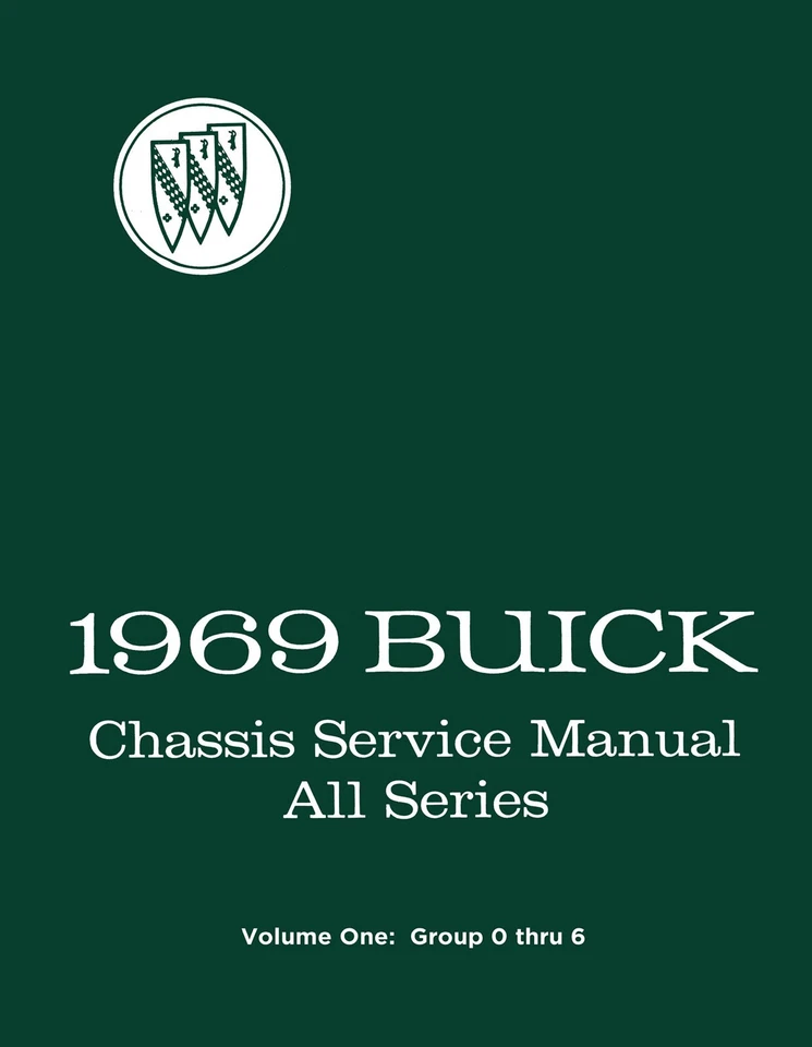 Buick 1969 chasis manual de servicio - todas las series Foto 1 de 4