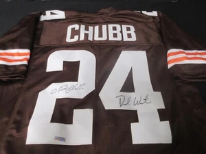 Nick Chubb/Deshaun Watson Cleveland Browns signiertes Trikot Echtheitszertifikat. - Bild 1 von 3