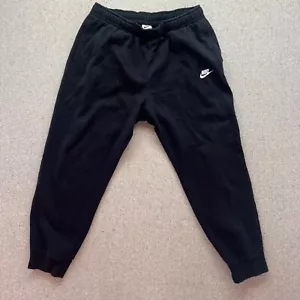 Vintage 90s Nike Swoosh Jogginghose Herren XL schwarz bestickt relaxed elastisch - Bild 1 von 9