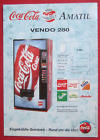 Orig. Werbe-Flyer Technische Daten Coca-Cola Softdrink Automat Vendo um 1986
