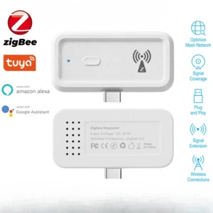 Repetidor de señal ZigBee tipo C amplificador extensor dispositivos inteligentes de automatización del hogar - Imagen 1 de 14