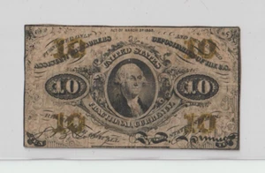 Third Issue 10 Cents US Fractional Currency - Picture 1 of 2