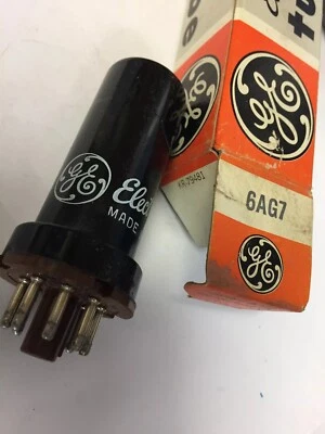 PHILIPS Tube 6AG7 GE NOS NIB neuf 1 pièce en boîte