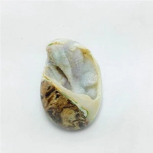 Fossilized Druzy Natural Fossil Coral Cabochon Loose Gemstone 132 cts. ME-11596 - Picture 1 of 4