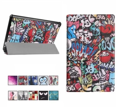 For Amazon Kindle Fire HD8 /HD8 Plus 2020 Leather Case Stand Cover NEW - Image 1 of 4