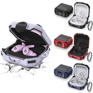 Shockproof Case Cover For Beats Fit Pro Earphone TPU Slim Skin w/ Keychain Clip - Picture 1 of 14