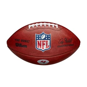 WILSON "THE DUKE" OFFICIAL NFL GAME FOOTBALL w/ Bucs Logo - Picture 1 of 1