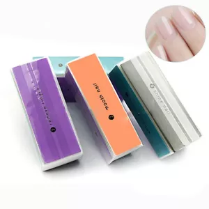 Professionelle Damen 4-Wege Nagelfeile Puffer Polierblock Vier Kunst glatter Glanz - Bild 1 von 6