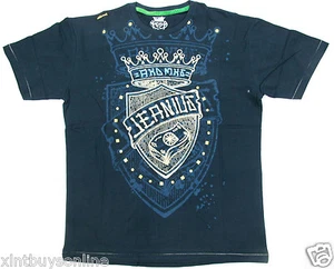 Akademiks T Shirt Jeanius AKDMKS Blue Akademiks 100% Cotton Akademiks - Picture 1 of 3