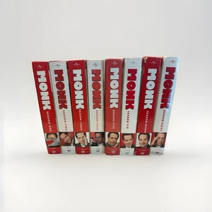Monk Complete Series DVD Seasons 1-8 1 2 3 4 5 6 7 8 Tony Shalhoub OCD - Picture 1 of 17