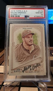 2018 Topps Allen & Ginter - Nolan Arenado #173 Glossy 1/1 - Picture 1 of 4