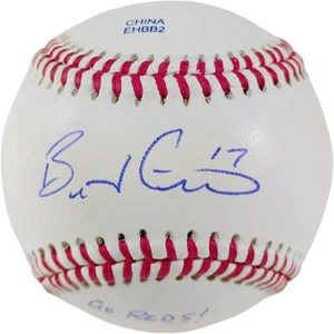 Brodie Greene Autographed Baseball Cincinnati Reds Inscription Signed Proof Auto - Picture 1 of 8