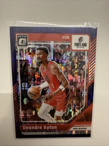 2024-25 Donruss Optic #37 Deandre Ayton Purple Shock - Bild 1 von 2
