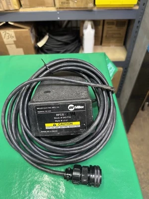 Control de pie original RFCS-14 Miller - 14 pines tiene cable nuevo restaurado Foto 1 de 2