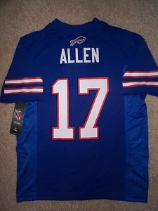 *IRREGULAR* Buffalo Bills JOSH ALLEN nfl Jersey YOUTH KIDS BOYS (m-medium 10-12) - Picture 1 of 3