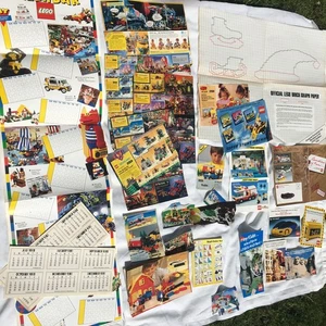 Lego Builders Club Lot Kalender Millimeterpapier Wettbewerb Karten Katalog 1990er - Bild 1 von 8